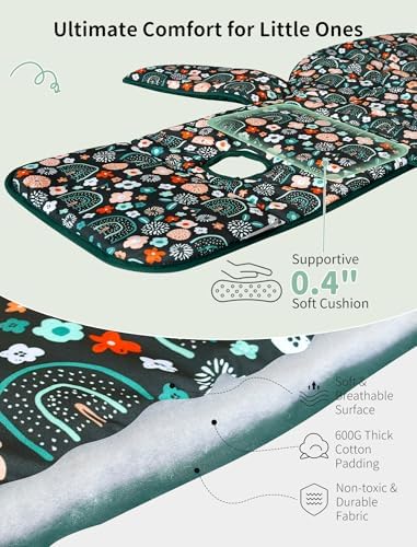 Baby High Chair Cover, Waterproof & Machine Washable Green - Image 6