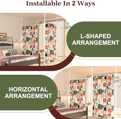 Goovilla Room Divider for Room Separation, 4-10ft 28-114inch - Image 3
