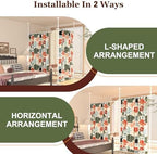 Goovilla Room Divider for Room Separation, 4-10ft 28-114inch - Image 3