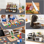 Extra Large Silicone Mat for Kitchen Counter, 31.5x16.9 Inch Heat Resistant Mat - Image 4