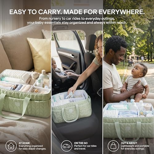 Koala Babycare Baby Diaper Caddy Organizer - Image 3