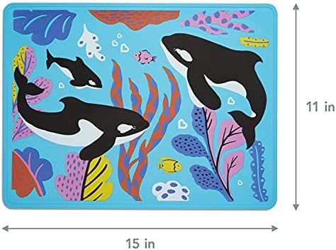 Munchkin® WildLove Reversible Silicone Placemat - Image 4