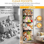 Ofiray-home Over the Door Stuffed Animal Storage - Image 3