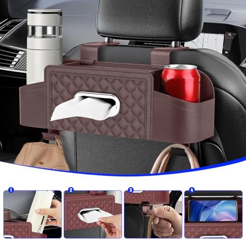 Mandark Headrest-Mounted Backseat Organizer - Image 5