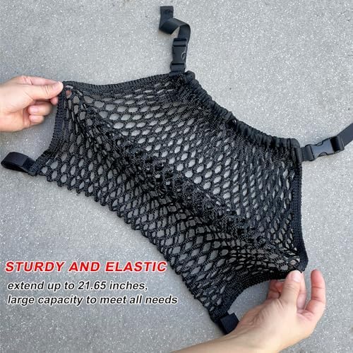 2-in-1 Universal Stroller Organizer & Golf Cart Mesh Bag - Image 5