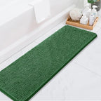 BOANKODU Bathroom Rugs 47x17, Extra Soft Absorbent Chenille Bath Rugs, PVC by BOANKODU