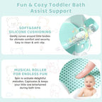 Baby Bath Seat for Babies 6 Months & up Non-Slip Toddler Bath Seats for Sitting - Image 5