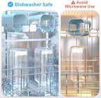 Syntic 16 Oz Glass Milk Storage Bottle - Image 7