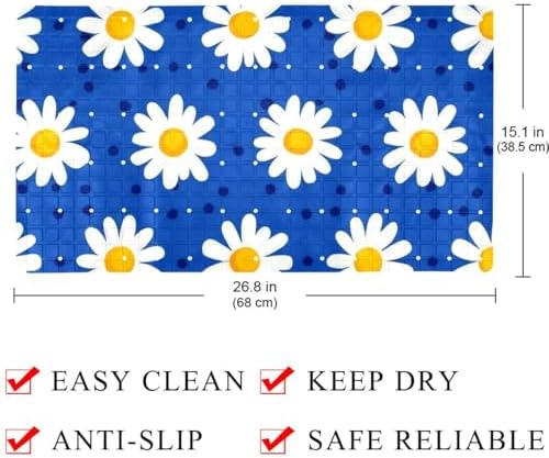 Baby Bath Mat Non Slip 26.8"x15.1" Bathtub Mat - Image 4