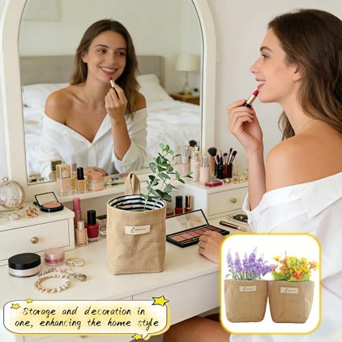 Machine Washable Hemp Cotton Hanging Organizer - Image 5