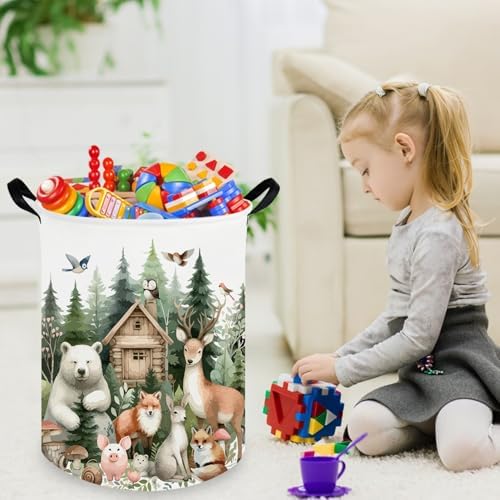 Baby Laundry Hamper, Dirty Clothes Hamper - Image 5