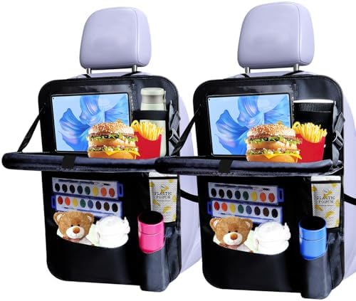Backseat car organizer, 9 storage pockets, car organizer by Unknown