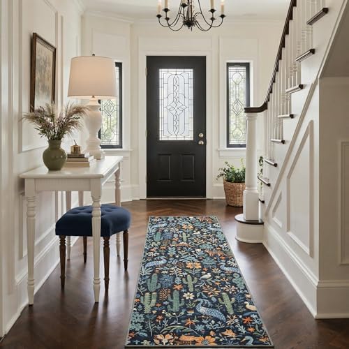 BESBLEE 2'6X6 Washable Kitchen Runner Rug, Animal Non Slip - Image 2