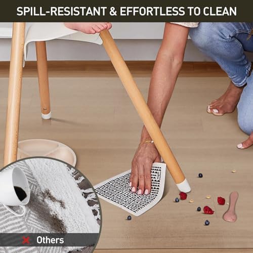 Clear Plastic Area Mat for Under Dining Table - Image 2