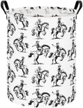 Western Cowboy Storage Bin Foldable Nursery Basket Cowboy by FANKANGStorageBasket