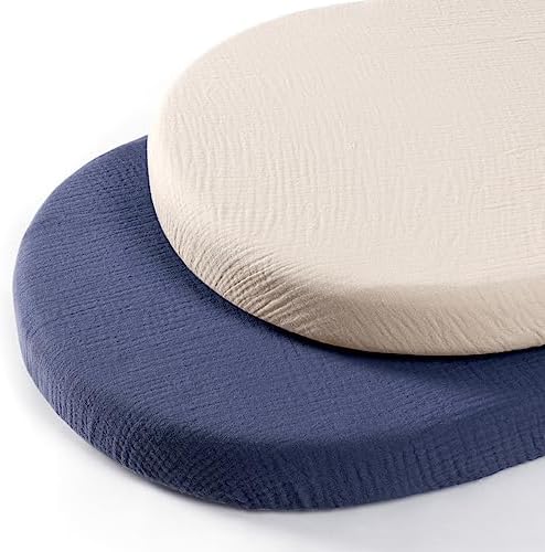 lulumoon Muslin Bassinet Sheets by Lulumoon