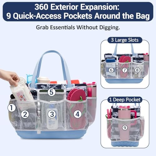 Nyton Organizer Insert for Original Large Bogg Bag Cover Beach Liner for XL - Image 4