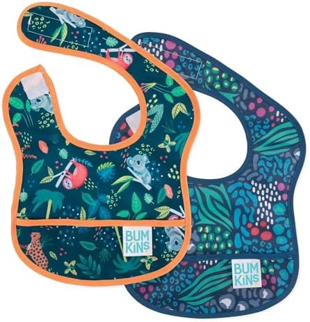 Bumkins Bibs, for Baby Girl or Boy, Infant 3-9 Months, Essential Must Have for by Bumkins