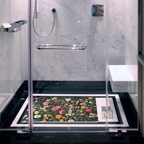 Non Slip Bathtub and Shower Mat 26.8x15.1 inch, Bath Mat - Image 6