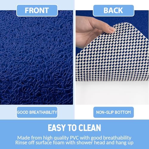Hargiis Non-Slip Bathtub Mat, Anti Slip Shower Mat, Fast Drying Bathtub Mats - Image 4