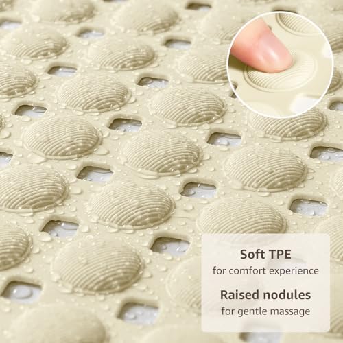 OTHWAY Bath Tub Shower Mat Non Slip, Bathtub Floor Liner Mats - Image 2