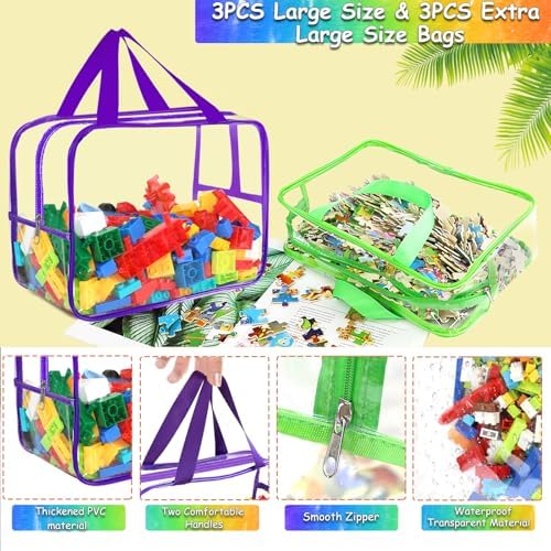 6 Colors L & XL Toy Storage Bags - Image 3