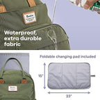 RUVALINO Baby Diaper Bag Backpack - Image 7
