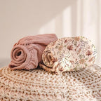 lulumoon Muslin Changing Pad Cover: 32x16 Fit Standard Rectangle Pad - Image 3