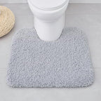 ILANGO Toilet Rugs U Shaped 22" × 24", Soft Absorbent Microfiber Bath Rugs - Image 2