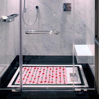 Shower Mat Non Slip 26.8 x 15.1 Inches, Cherry Pattern Bathtub Mat Shower Stall - Image 5