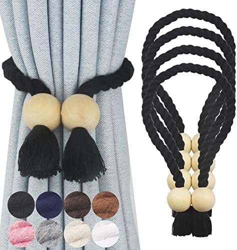 Magnetic Curtain Tiebacks Decorative Tie Back Drapes Holdbacks Nieffeiy by CurtianTiebacks