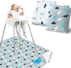 Splat Mat 2 Pack for Under High Chair & Arts & Eating Mess - Image 7