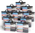 Hopack Under Bed Storage Bags Organizer, 22L Clear Storage Bags, Bags Organizer by Hopack