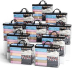 Hopack Under Bed Storage Bags Organizer, 22L Clear Storage Bags, Bags Organizer by Hopack