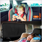 Car Window Shades, Double Layers Magnetic Car Sun Shade - Image 5