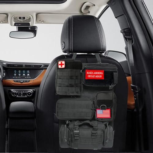 Tactical Car Seat Back Organizer, Tactical Molle Seat Back Organizer - Image 7
