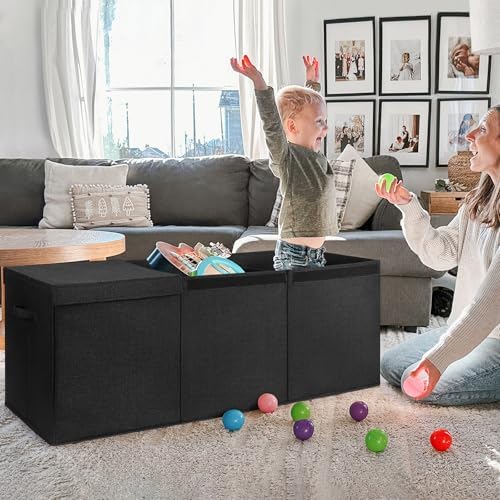 INDRESSME 185L Collapsible Toy Storage Box - Image 2