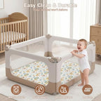 Pack N Play Sheets Fitted, Mini Crib Sheets, Breathable Soft Unisex Playard - Image 5