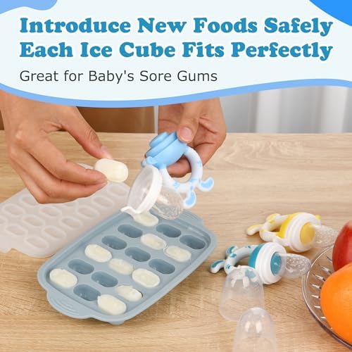 Food Feeder Baby Fruit Feeder Baby Breastmilk Popsicle Molds-& Baby Fruit - Image 4