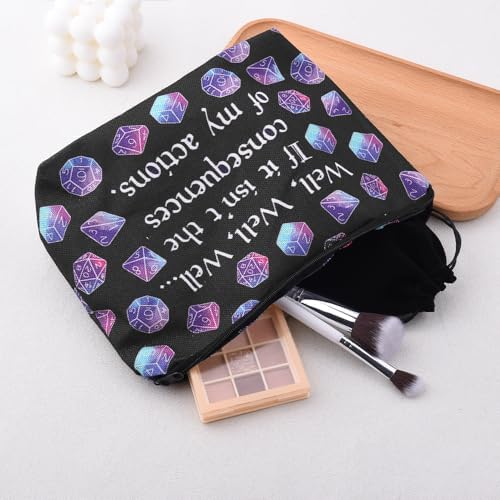 Funny Games Dice Storage Bags for Women Men Tabletop Game Lover Gamers Birthday - Image 7