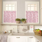 Vandarllin Christmas Kitchen Curtains and Valances Set - Image 4