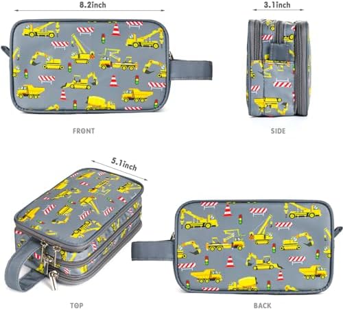 Kids Toiletry Bag for Boys, Travel Toiletry Bag for Little Young Boys - Image 2