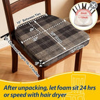 AAAAAcessories Chair Cushions for Dining Chairs - Image 2