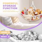 Lazebox Stuffed Animal Net Hammock - Image 5