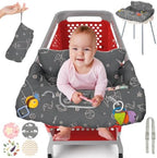 PILLANI Shopping Cart Cover for Baby, High Chair Cover for Restaurant Seat by Pillani