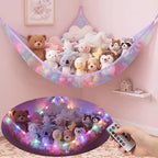 Stuffed Animals Hammock with Remote Control Toy Net Room Decor Storage by UnicornCastle