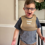 Denver James Silicone Feeding Bibs | Dishwasher Safe. Waterproof. Adjustable. - Image 6