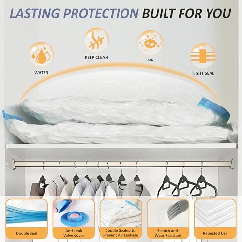 4 XXL Jumbo Vacuum Storage Bags - Image 4