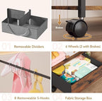BBLIKE Diaper Caddy Organizer, Baby Storage Cart - Image 6
