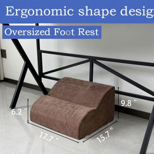 Foot Rest for Under Desk at Work.Multifunctional 3-Tier Foot Stool - Image 2